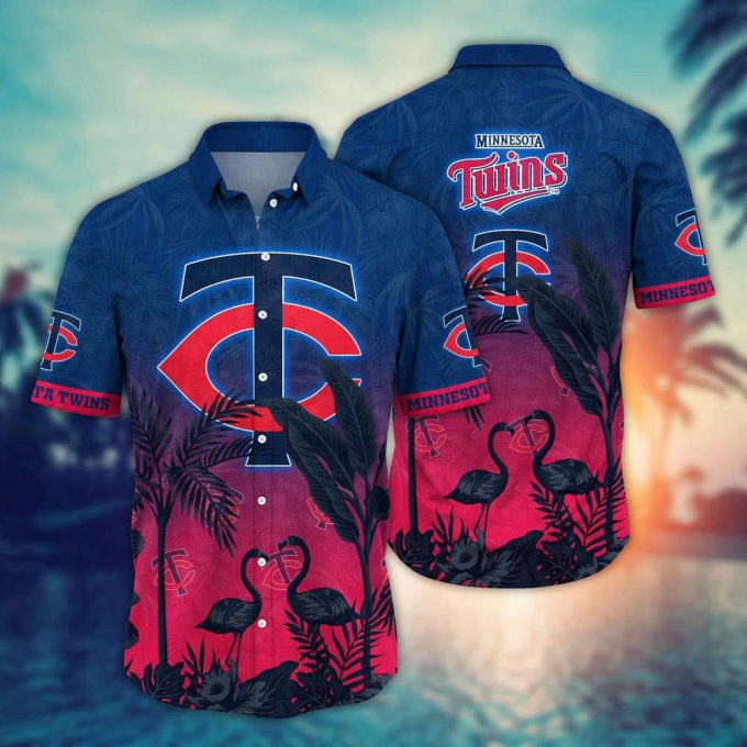 Mlb Minnesota Twins Hawaiian Shirt Chase The Sunset Gift For Fans 2