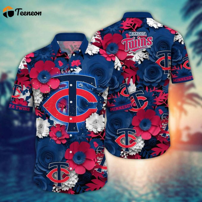 Mlb Minnesota Twins Hawaiian Shirt Diamond Dreams For Sport Fan 1