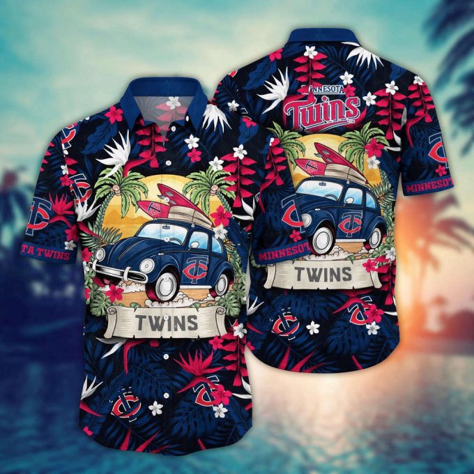 Mlb Minnesota Twins Hawaiian Shirt Summer Heatwave For Sports Fans 2