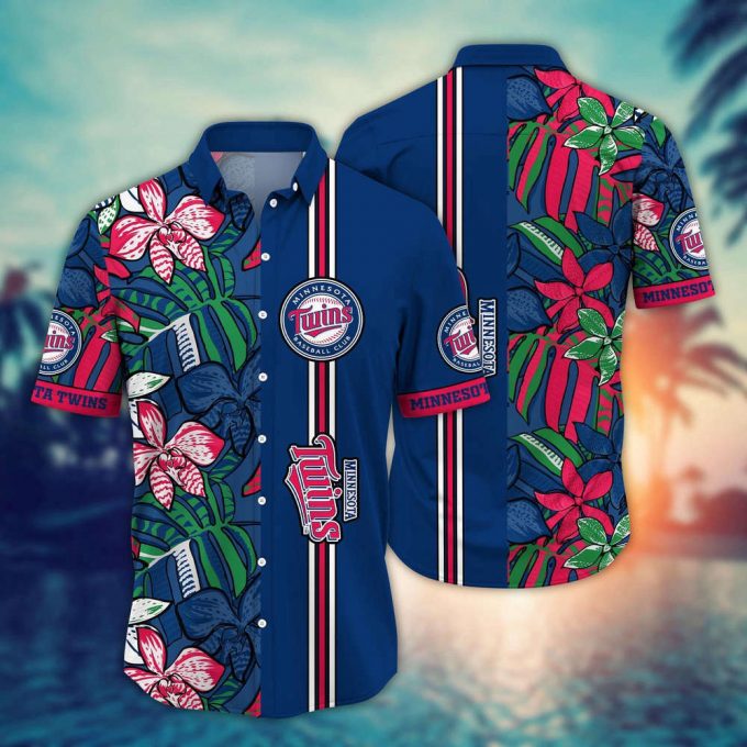 Mlb Minnesota Twins Hawaiian Shirt Summer Swirl Gift For Fans 2