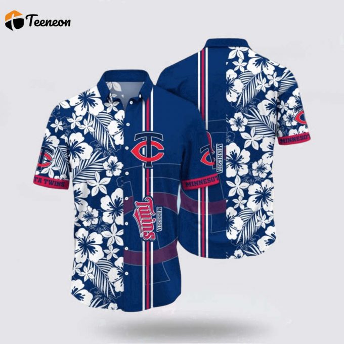 Mlb Minnesota Twins Hawaiian Shirt Turn The Beach Into A Catwalk With Stylish Coastal Outfits For Fans 1