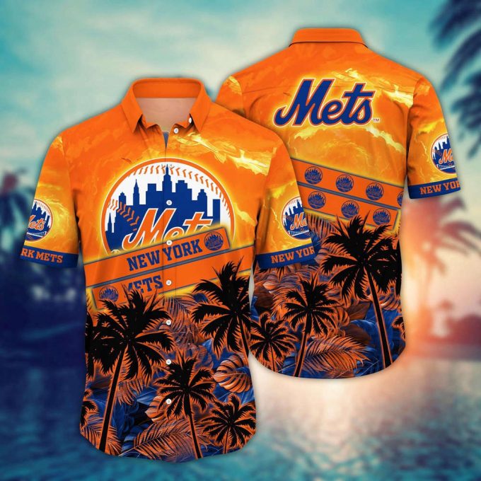 Mlb New York Mets Hawaiian Shirt Aloha Spirit Soars Gift For Fans 2