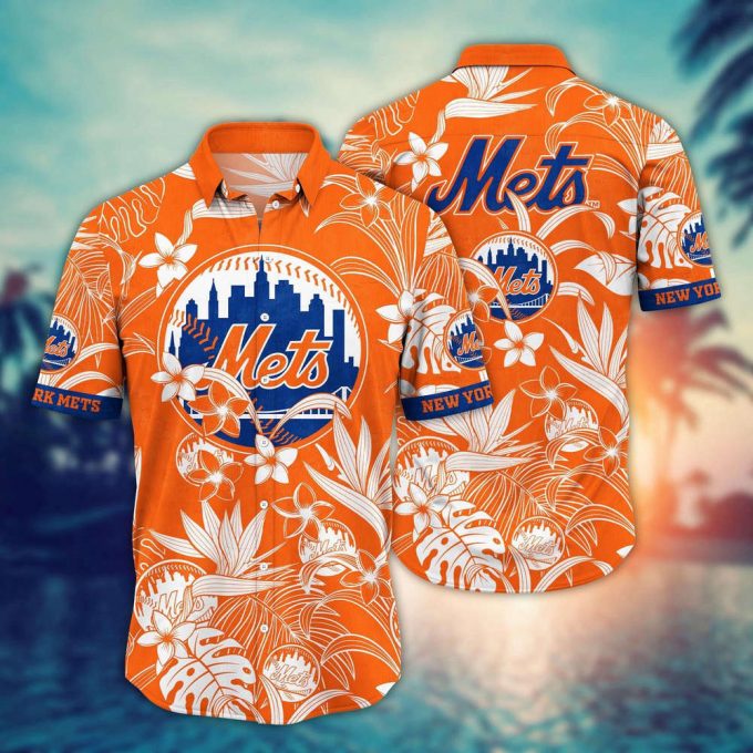 Mlb New York Mets Hawaiian Shirt Breeze Through Summer Gift For Fans 2