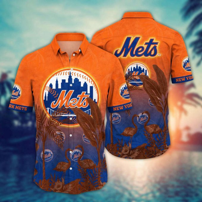 Mlb New York Mets Hawaiian Shirt Chase The Sunset Gift For Fans 2