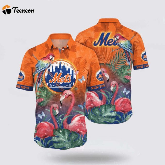 Mlb New York Mets Hawaiian Shirt Discover The Unique Essence Of Summer With Stylish Coastal Fashion For Fans 1