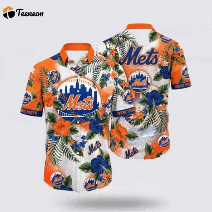 Mlb New York Mets Hawaiian Shirt Let Your Imagination Run Wild This Summer For Fans 1