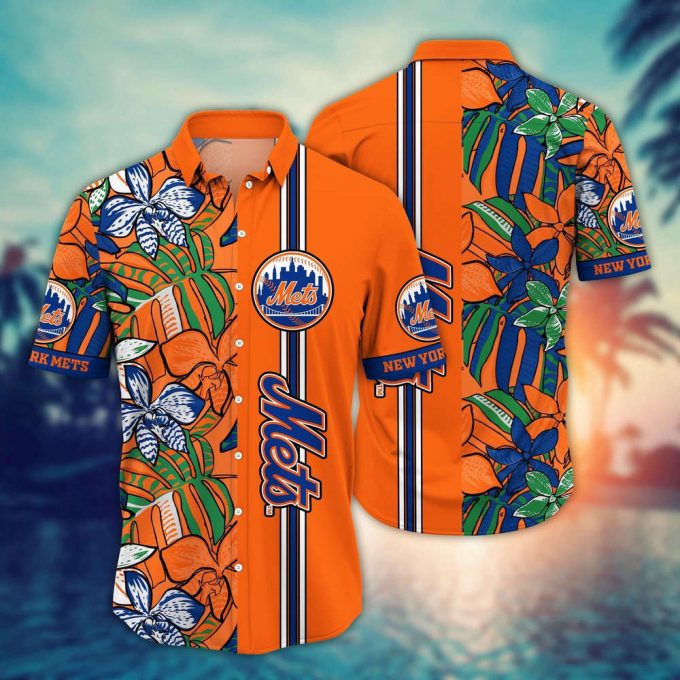 Mlb New York Mets Hawaiian Shirt Summer Swirl Gift For Fans 2