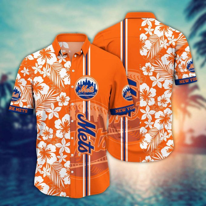 Mlb New York Mets Hawaiian Shirt Swing Into Summer For Sports Fans 2