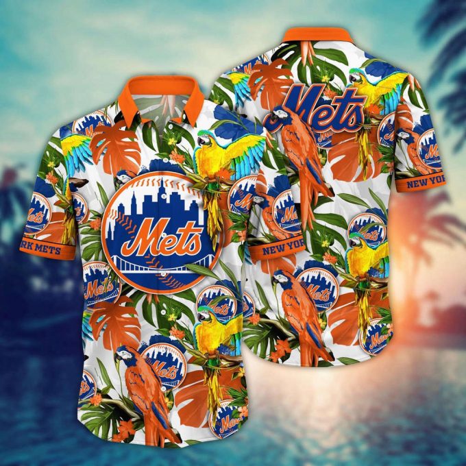 Mlb New York Mets Hawaiian Shirt Victory In Bloom Gift For Fans 2