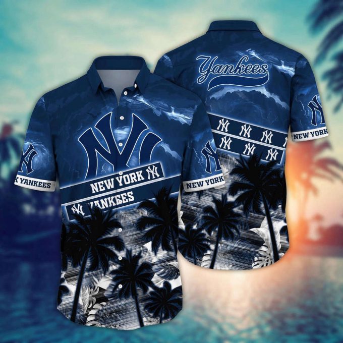 Mlb New York Yankees Hawaiian Shirt Aloha Spirit Soars Gift For Fans 2