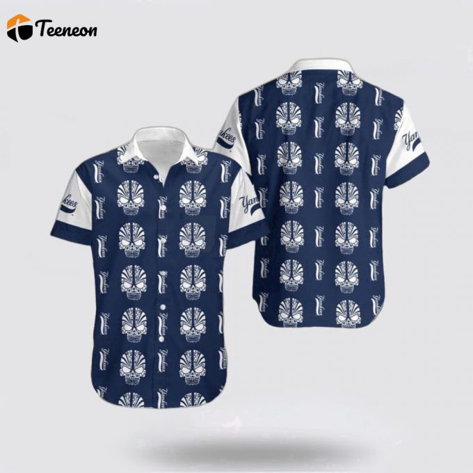 Mlb New York Yankees Hawaiian Shirt Free Your Spirit With Cool Coastal Fashion For Fans 1