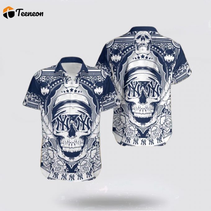 Mlb New York Yankees Hawaiian Shirt Let Your Imagination Run Wild This Summer For Fans 1