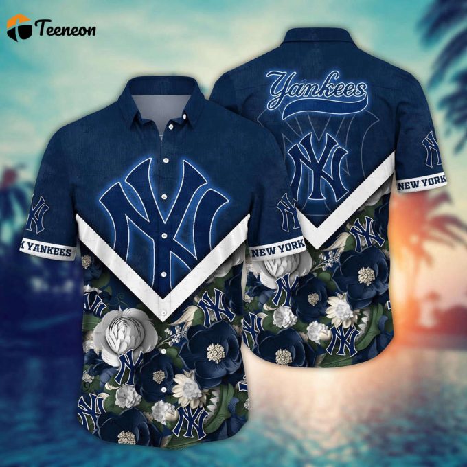 Mlb New York Yankees Hawaiian Shirt Summer Swing For Sport Fan 1