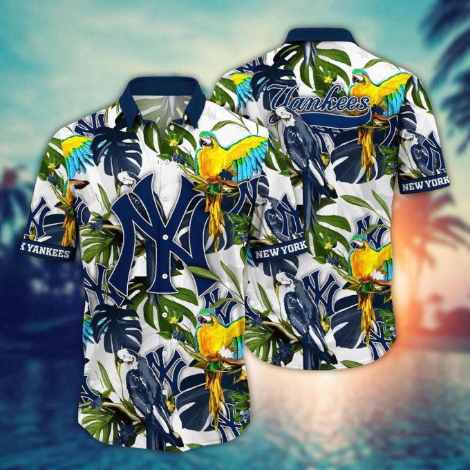 Mlb New York Yankees Hawaiian Shirt Victory In Bloom Gift For Fans 2