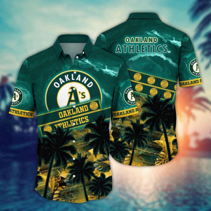 Mlb Oakland Athletics Hawaiian Shirt Aloha Spirit Soars Gift For Fans 2