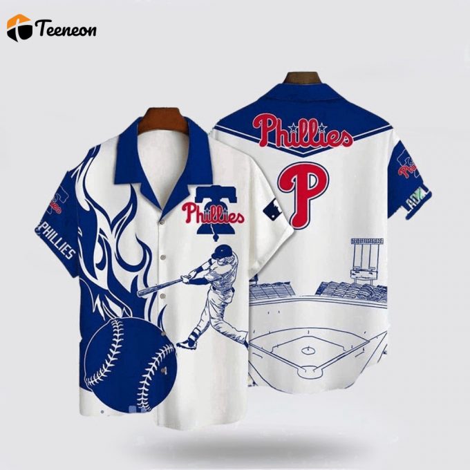 Mlb Philadelphia Phillies Hawaiian Shirt Chic Coastal Vibes Rock Your Summer With Stylish Outfits For Fans 1