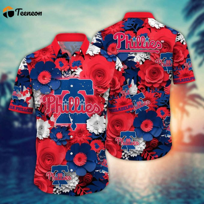 Mlb Philadelphia Phillies Hawaiian Shirt Diamond Dreams For Sport Fan 1