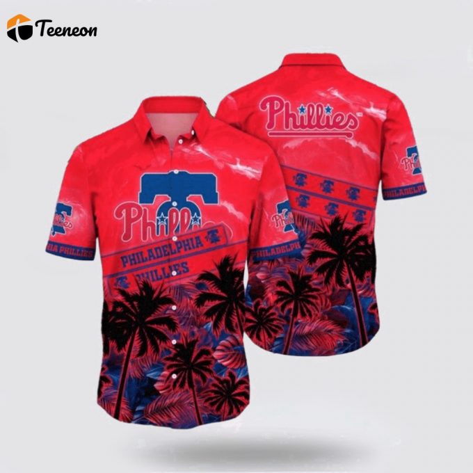 Mlb Philadelphia Phillies Hawaiian Shirt Embrace The Energetic Summer With Fashionable For Fans 1