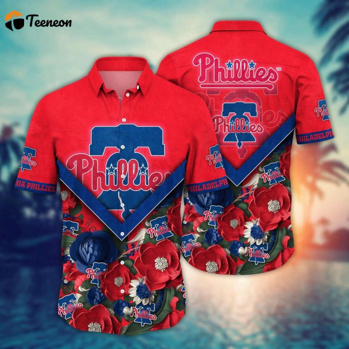 Mlb Philadelphia Phillies Hawaiian Shirt Summer Swing For Sport Fan 1