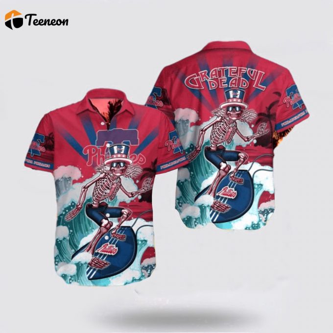 Mlb Philadelphia Phillies Hawaiian Shirt Sunny Fashion Shine In The Trendy Coastal Collection For Fans 1