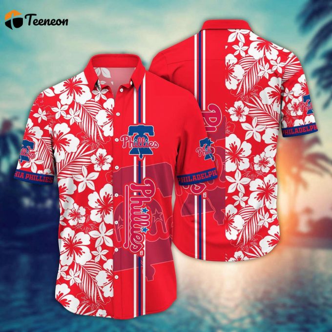 Mlb Philadelphia Phillies Hawaiian Shirt Swing Into Summer For Sports Fans 1