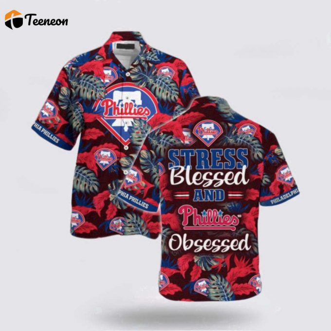 Mlb Philadelphia Phillies Hawaiian Shirt Transform The Beach Into A Catwalk For Fans 1