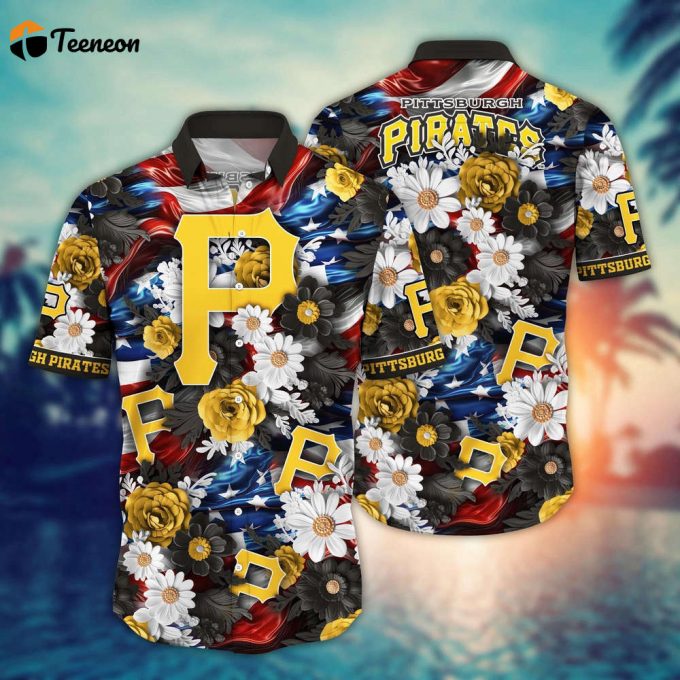 Mlb Pittsburgh Pirates Hawaii Shirt Independence Day For Cool Fans 1