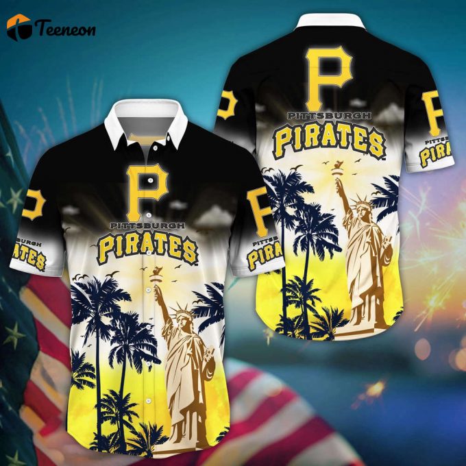 Mlb Pittsburgh Pirates Hawaii Shirt Sunrise To Sunset For Cool Fans 1