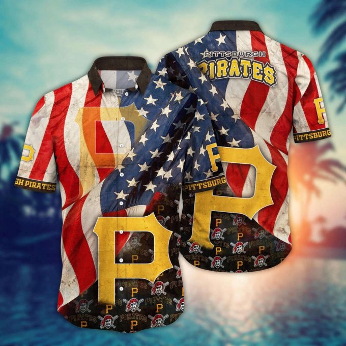 Mlb Pittsburgh Pirates Hawaiian Shirt Flower Swing Into Hawaiianan Chic For Fans 2