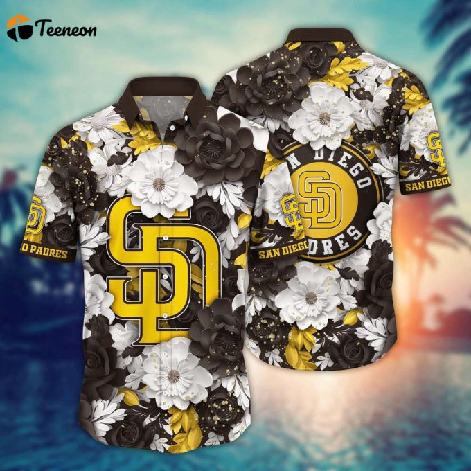 Mlb San Diego Padres Hawaiian Shirt Aloha Spirit At Every Base For Sport Fan 1