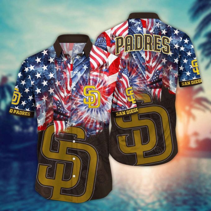 Mlb San Diego Padres Hawaiian Shirt Flower Game Day Aloha Mlb Style For Fans 2