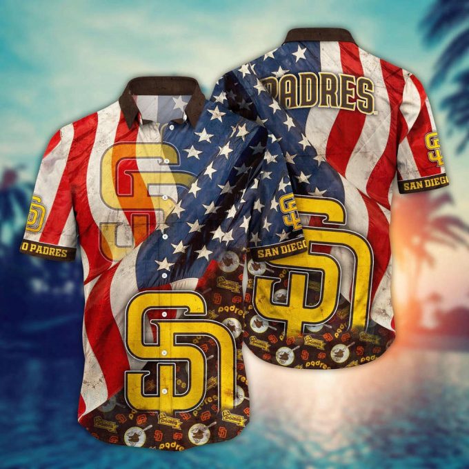 Mlb San Diego Padres Hawaiian Shirt Flower Swing Into Hawaiianan Chic For Fans 2