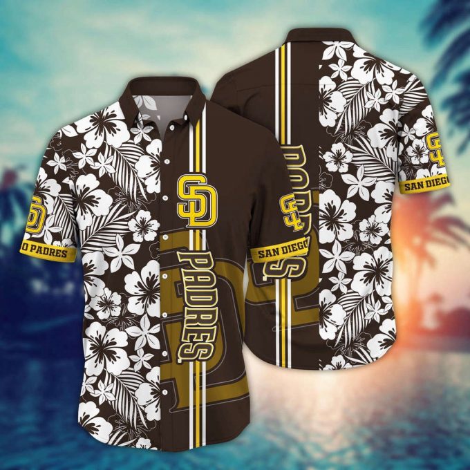 Mlb San Diego Padres Hawaiian Shirt Swing Into Summer For Sports Fans 2