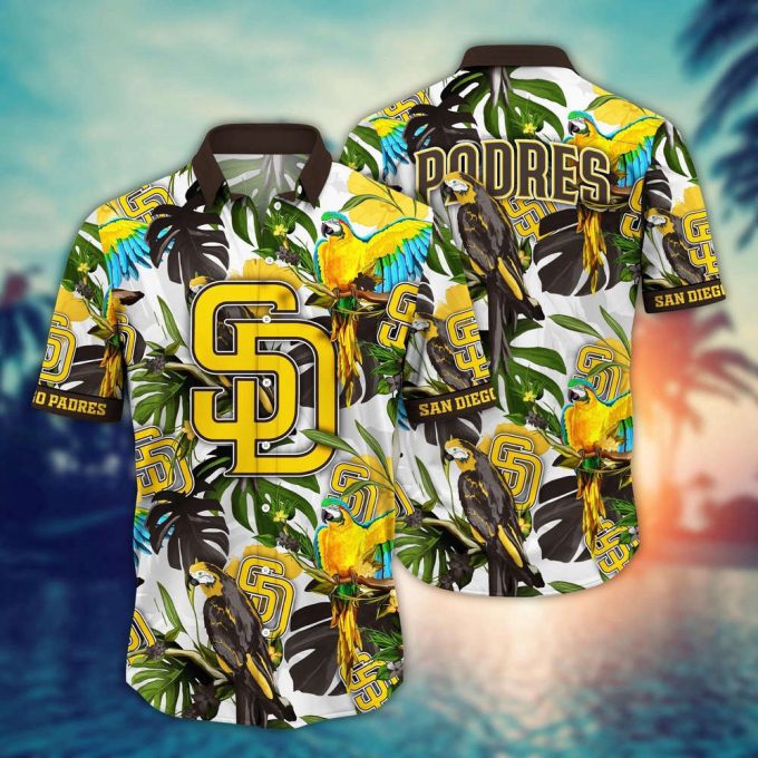 Mlb San Diego Padres Hawaiian Shirt Victory In Bloom Gift For Fans 2