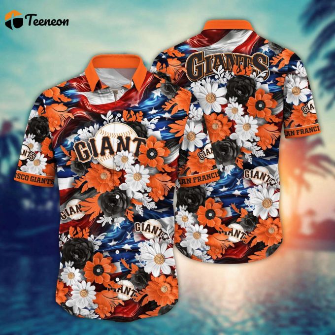 Mlb San Francisco Giants Hawaii Shirt Independence Day For Cool Fans 1