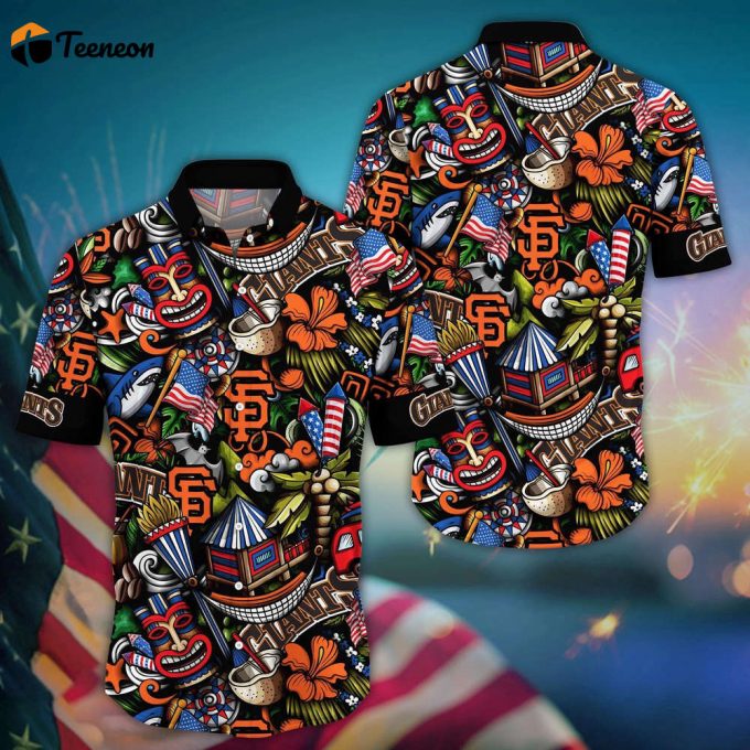 Mlb San Francisco Giants Hawaii Shirt Vibrant Aloha For Cool Fans 1