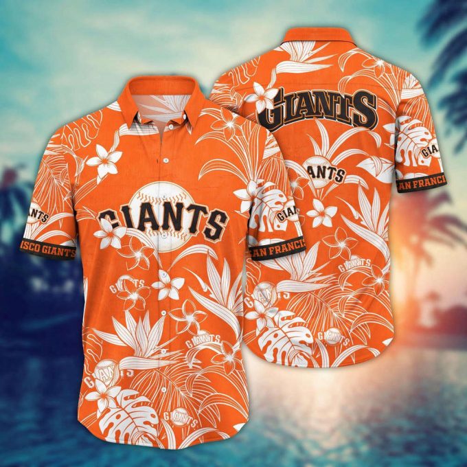 Mlb San Francisco Giants Hawaiian Shirt Breeze Through Summer Gift For Fans 2