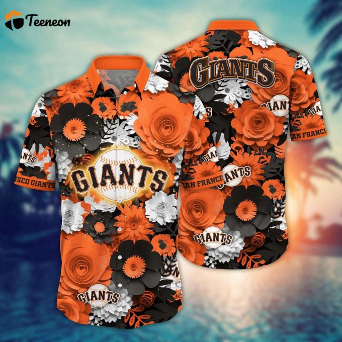 Mlb San Francisco Giants Hawaiian Shirt Diamond Dreams For Sport Fan 1