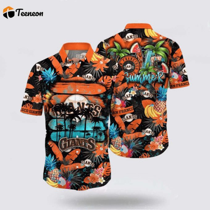 Mlb San Francisco Giants Hawaiian Shirt Explore Ocean Vibes With The Unique For Fans 1