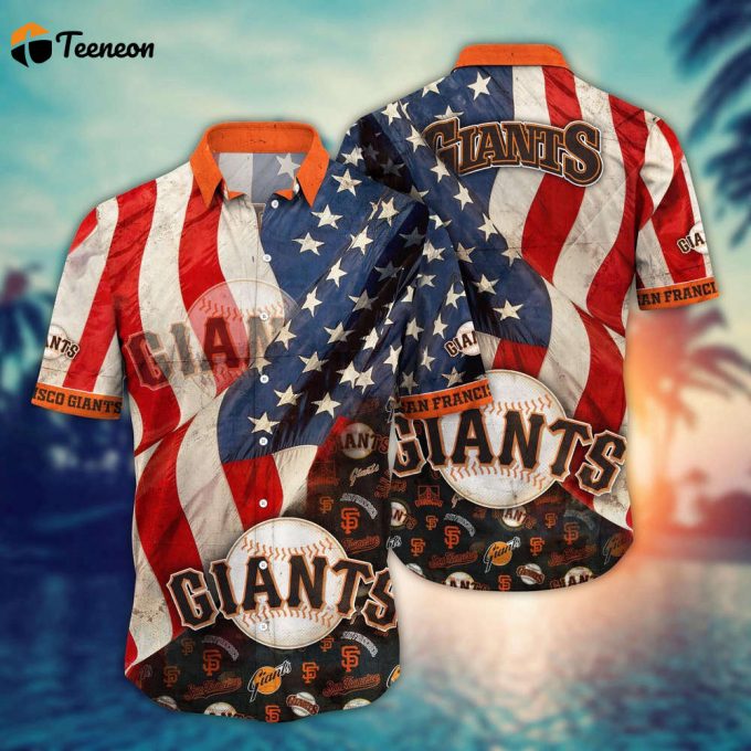 Mlb San Francisco Giants Hawaiian Shirt Flower Swing Into Hawaiianan Chic For Fans 1