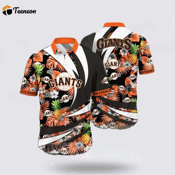 Mlb San Francisco Giants Hawaiian Shirt From The Tropics To Your Wardrobe For Fans 1