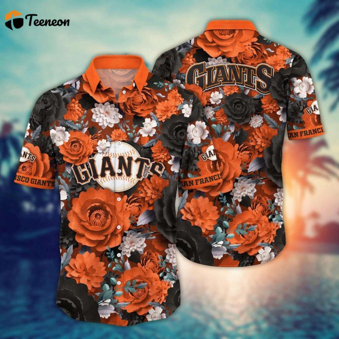 Mlb San Francisco Giants Hawaiian Shirt Home Run Style For Sport Fan 1