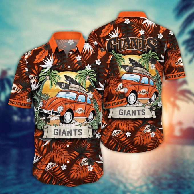 Mlb San Francisco Giants Hawaiian Shirt Summer Heatwave For Sports Fans 2