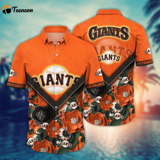 Mlb San Francisco Giants Hawaiian Shirt Summer Swing For Sport Fan 1