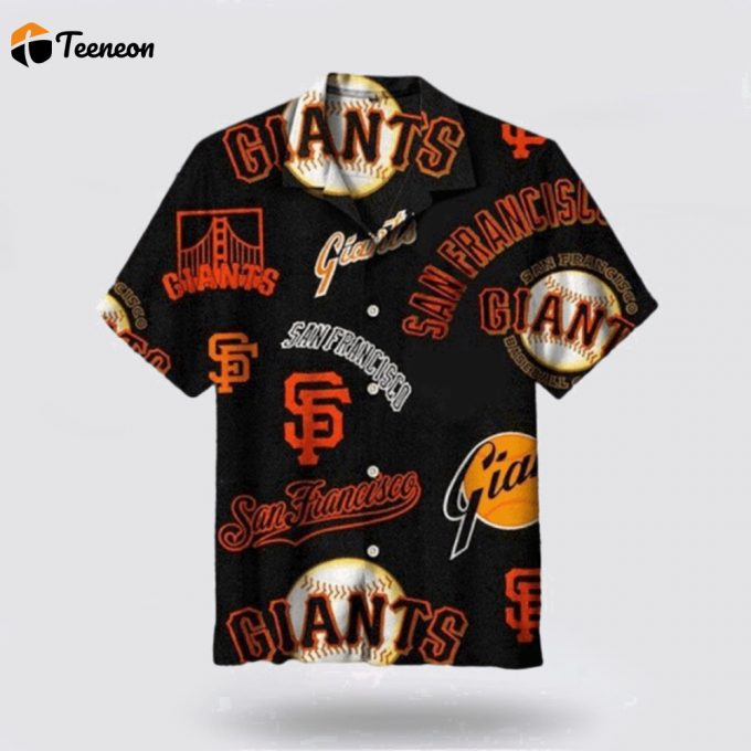 Mlb San Francisco Giants Hawaiian Shirt Sun Sea And Style Unleash Your Summer Look For Fans 1