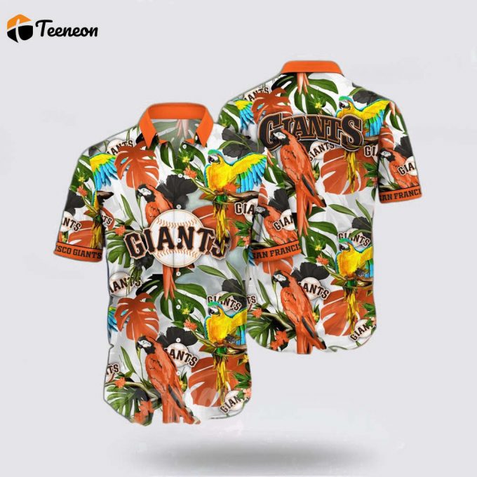 Mlb San Francisco Giants Hawaiian Shirt Sunny Fashion Shine In The Trendy Coastal Collection For Fans 1