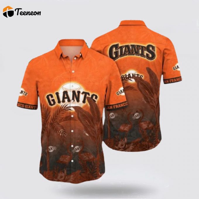 Mlb San Francisco Giants Hawaiian Shirt Sunny Fashion Shine In The Trendy Coastal For Fans 1