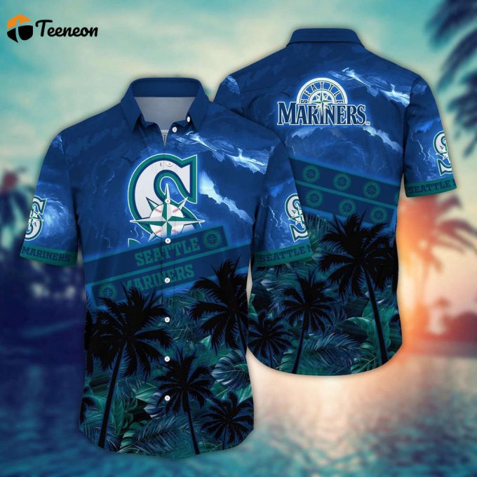 Mlb Seattle Mariners Hawaiian Shirt Aloha Spirit Soars Gift For Fans 1