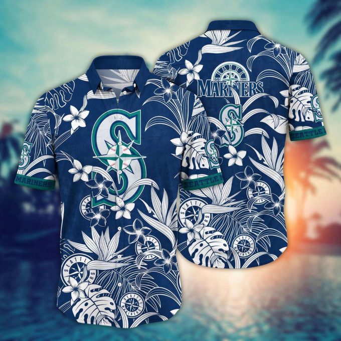 Mlb Seattle Mariners Hawaiian Shirt Breeze Through Summer Gift For Fans 2