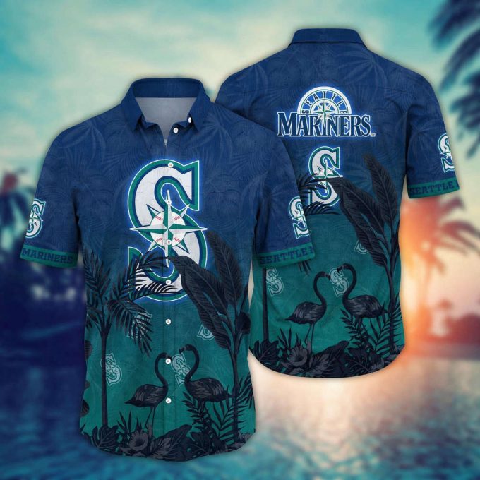 Mlb Seattle Mariners Hawaiian Shirt Chase The Sunset Gift For Fans 2